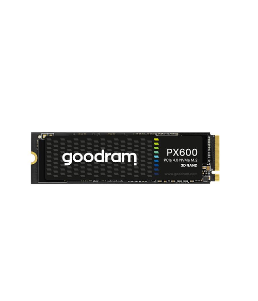 Goodram px600 - 1tb - m.2 2280 - pcie gen4 x4 - 5000 mb/s lectura - 3200 mb/s escritura - tbw 300tb