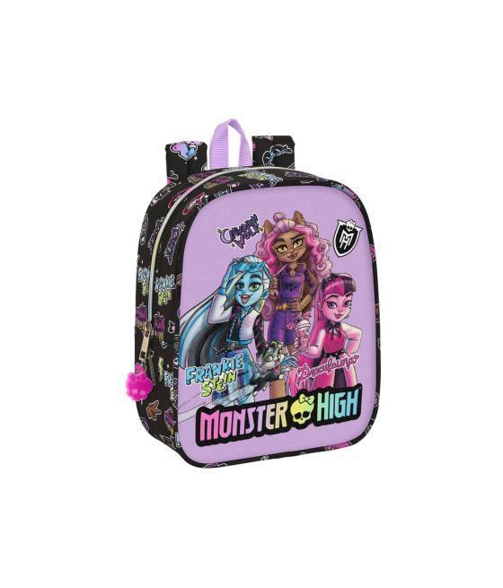 Mochila safta guarderia adaptable a carro monster high creep 270x220x100 mm