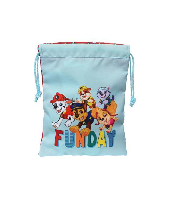 Saquito merienda safta paw patrol funday 250x200 mm