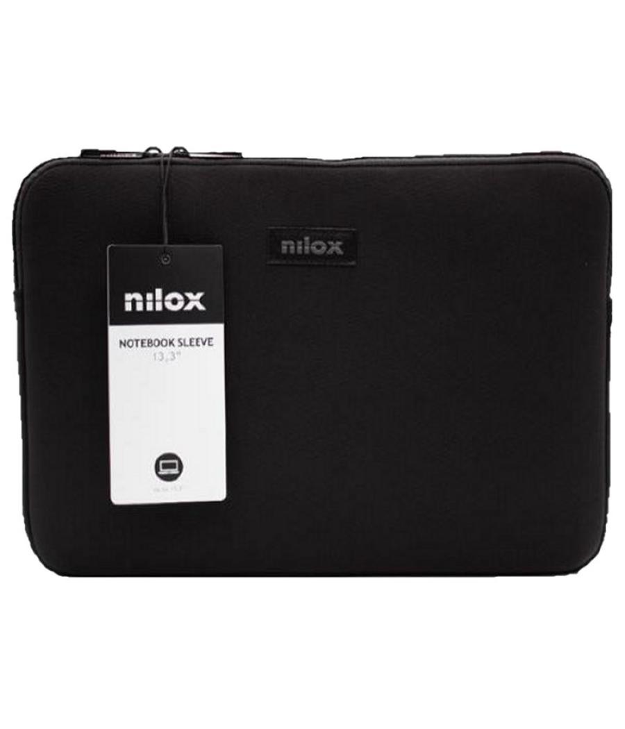 Nilox sleeve portatil 13.3" negro