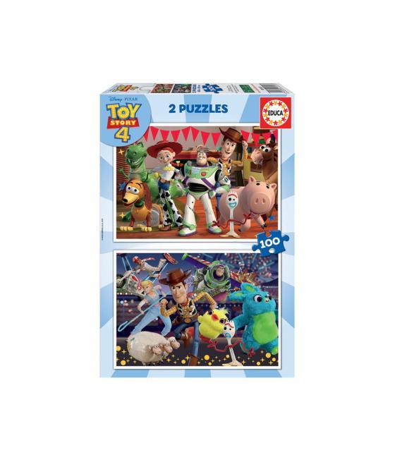 Puzle safta toy story ready to play 100 piezas 2 unidades