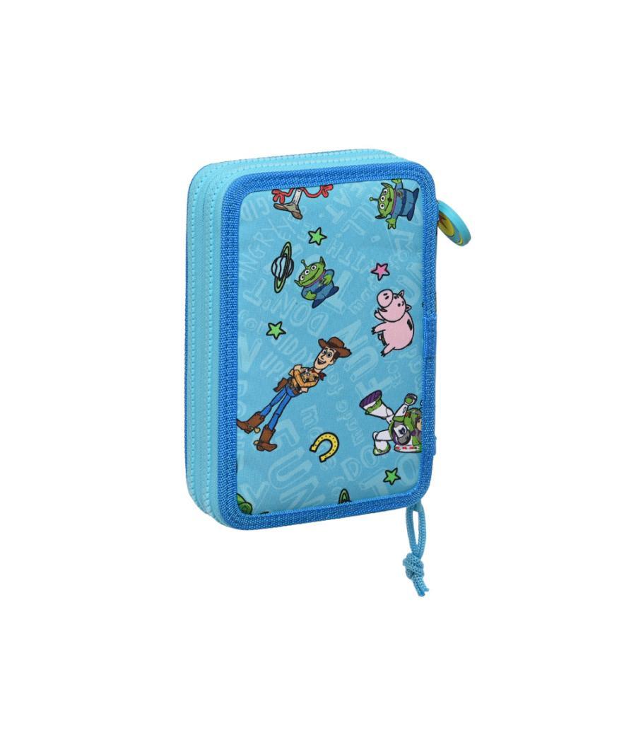 Plumier safta doble cremallera pequeño toy story ready to play 195x125x40 mm