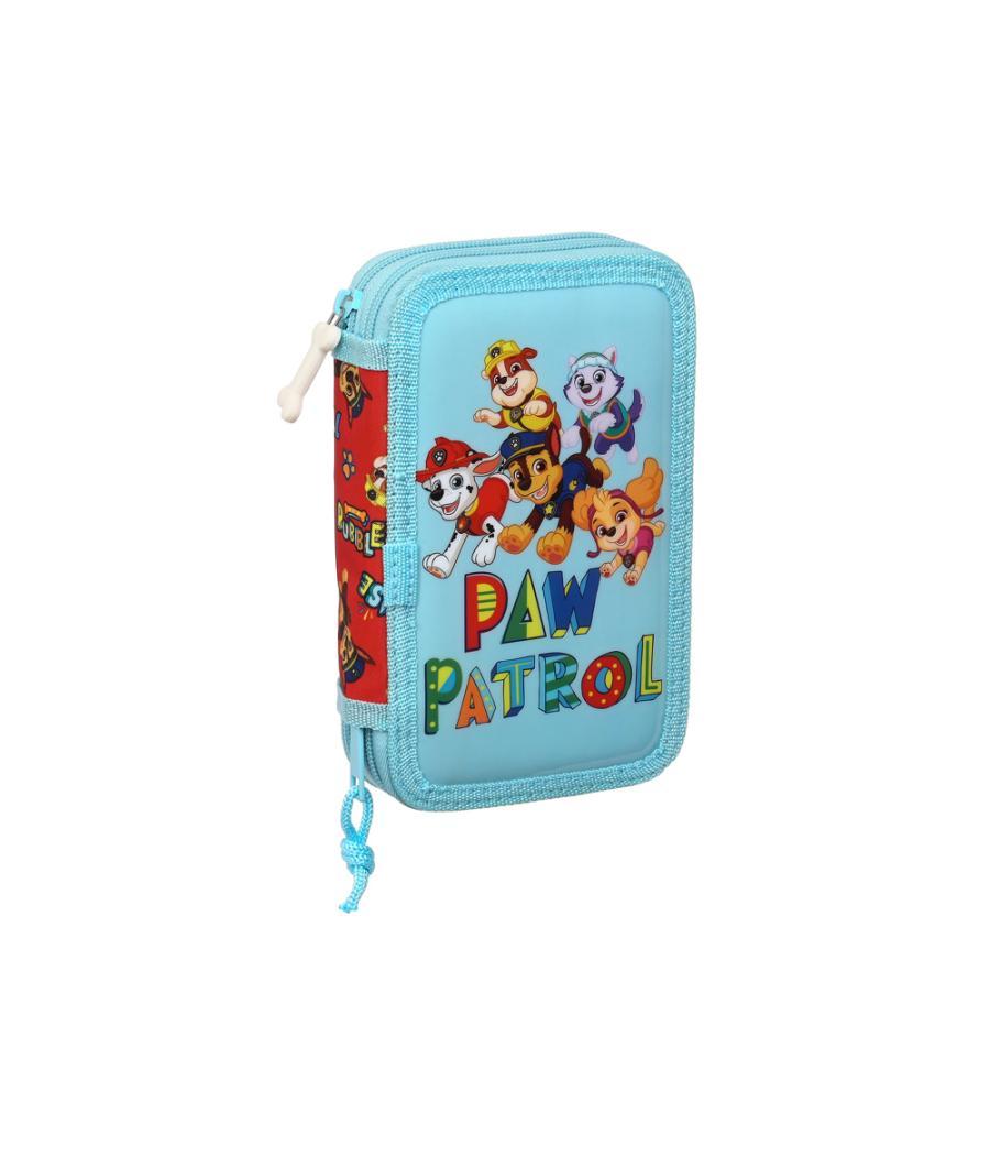 Plumier safta doble cremallera pequeño paw patrol funday 195x125x40 mm