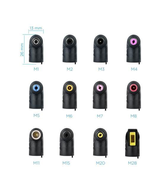 Tooq cargador universal portátil automático 90w