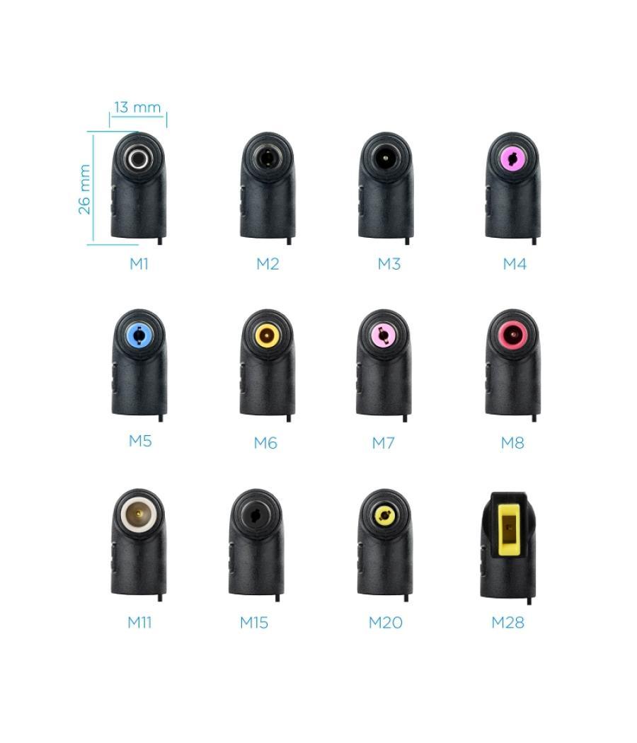 Tooq cargador universal portátil automático 90w