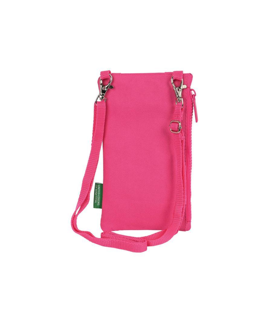 Monedero safta portamovil benetton raspberry 190x100 mm