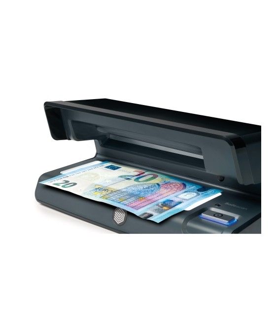 Safescan 70 negro - Detector de billetes falsos UV, detección 3 puntos, automático on/off botón - Imagen 1