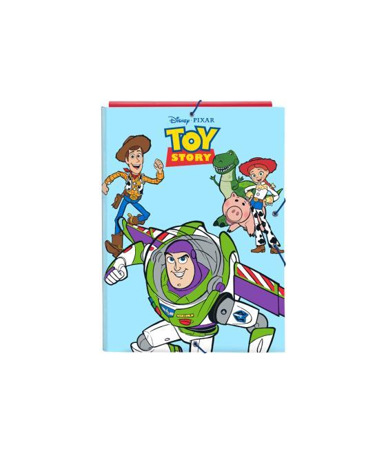 Carpeta safta gomas cartón folio solapas toy story ready to play