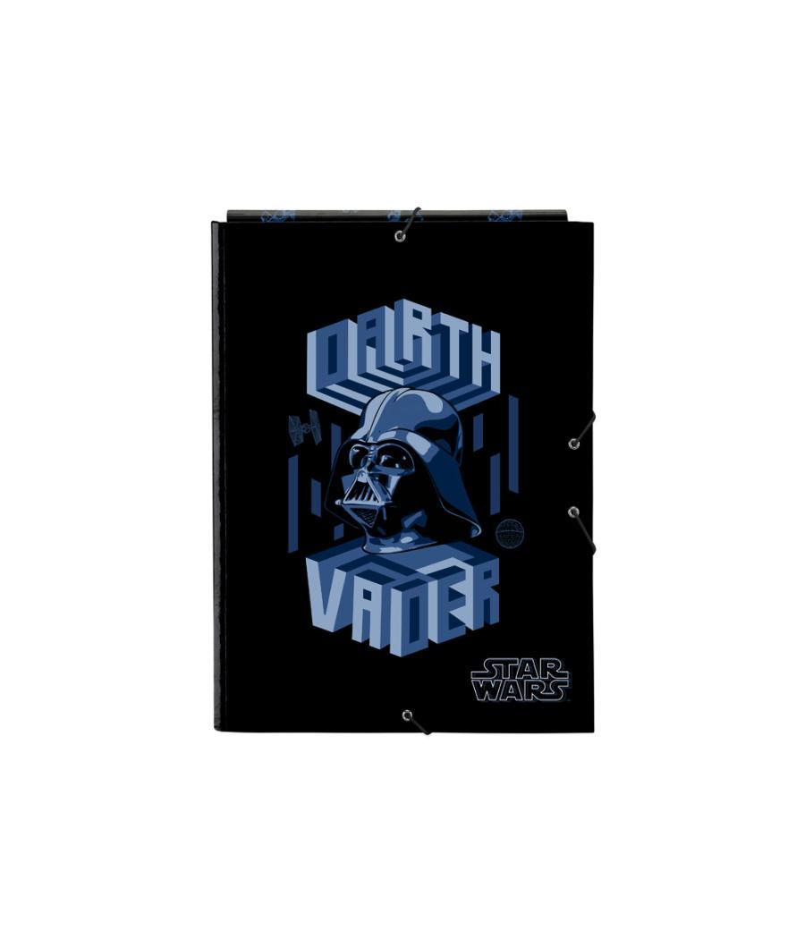 Carpeta safta gomas cartón folio solapas star wars digital escape