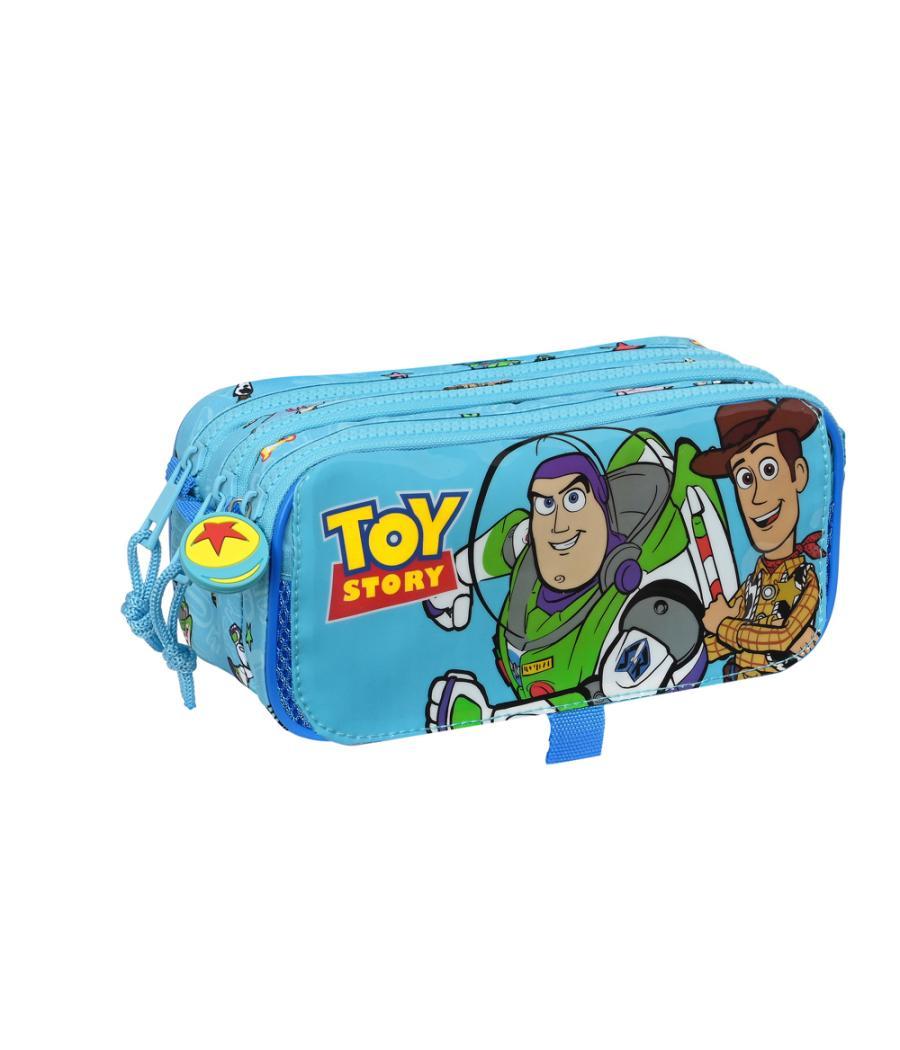 Bolso escolar portatodo safta triple cremallera toy story ready to play 100x215x80 mm