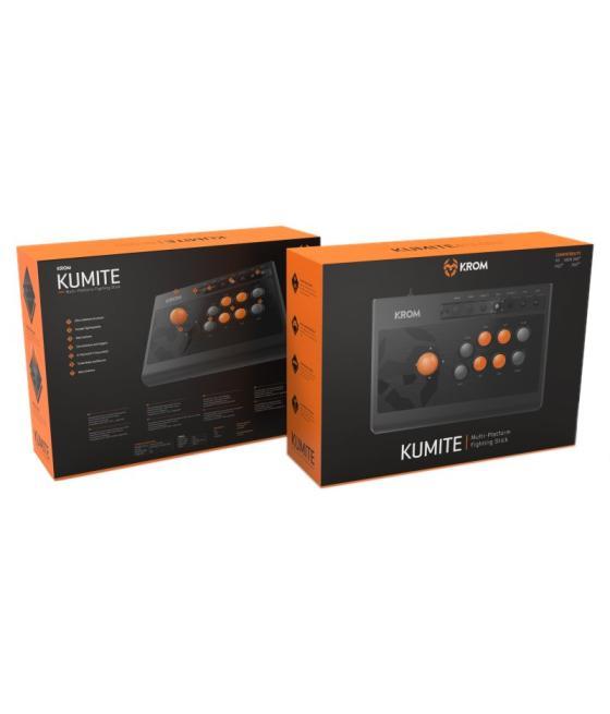 Krom gamepad arcade kumite multiplataforma