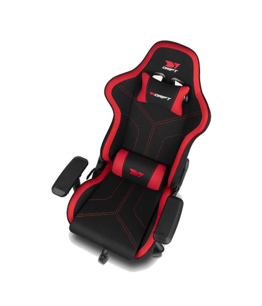 Drift silla gaming dr110 negra/rojo