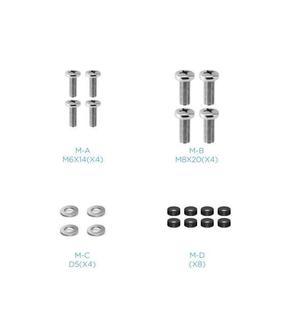 Tooq adaptador vesa 200x200 para pantallas 23"-42"