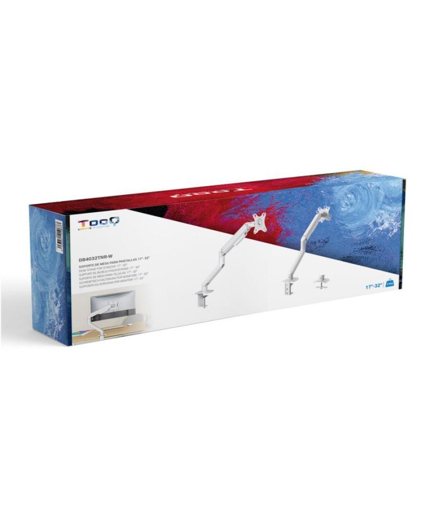 Tooq db4032tnr-w soporte mesa monitor/tv 17-32" bc