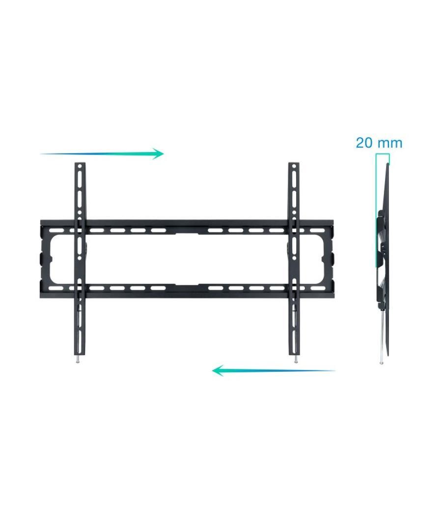 Tooq soporte pared lp1080f-b pantallas 37"-80"