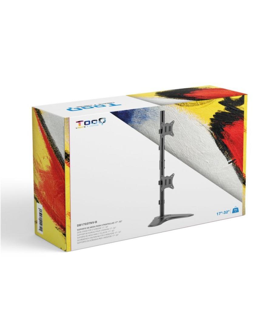 Tooq soporte mesa db1703tnv-b 2 brazos vertical