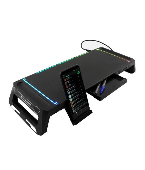 Deep gaming stand para monitor + hub dg-mob-06