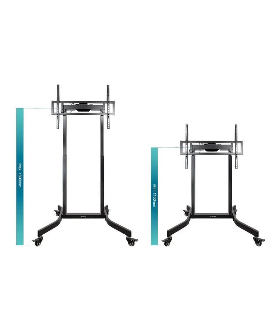 Tooq soporte suelo ruedas eléctrico lux 55"-100"