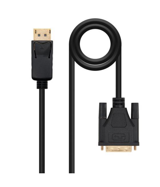 Nanocable cable conversor dp a dvi 1 m negro