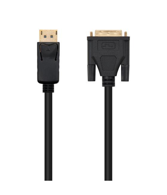 Nanocable cable conversor dp a dvi 1 m negro