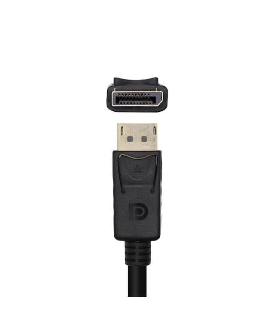 Aisens conversor dp/m-vga/m negro 2.0m