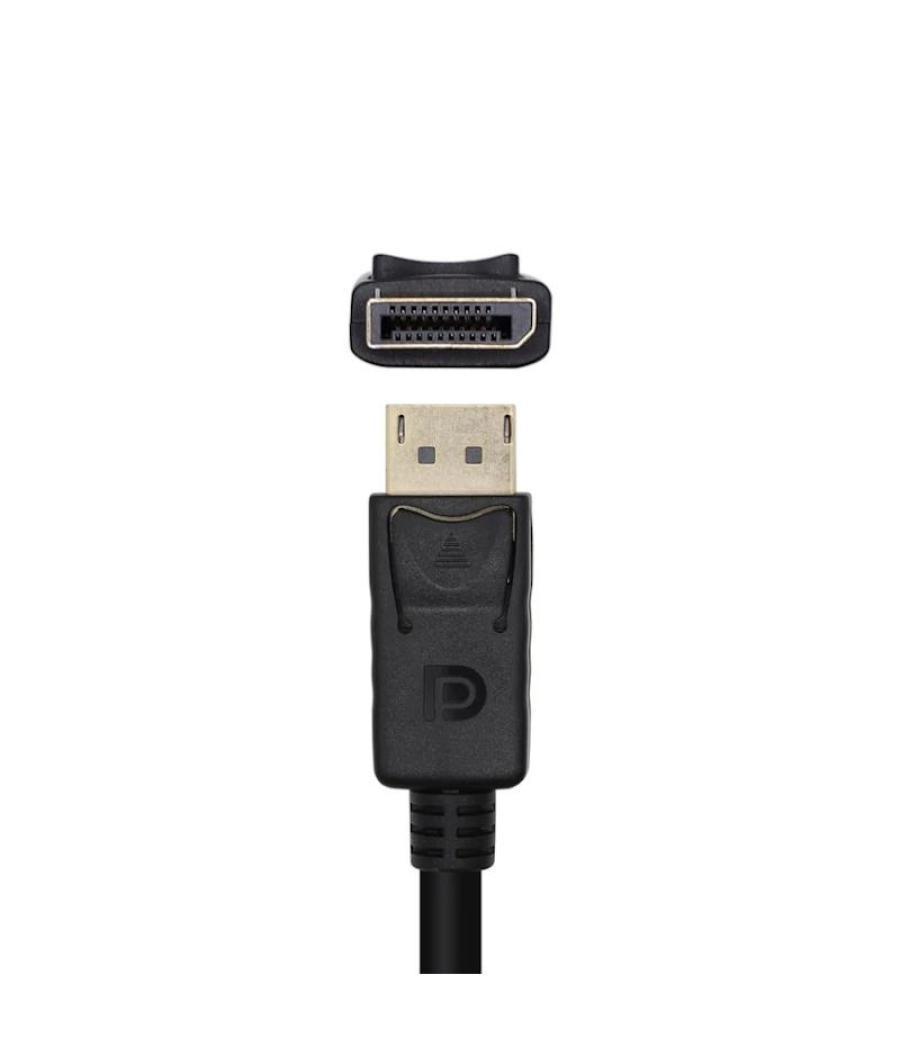 Aisens conversor dp/m-vga/m negro 2.0m