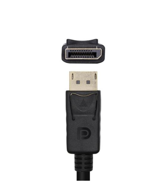 Aisens cable dp v1.2 4k@60hz dp/m-dp/m negro 1.0m
