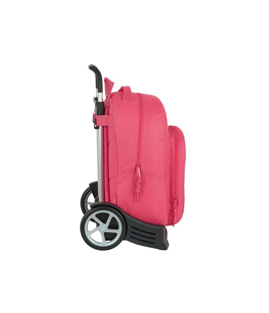 Cartera escolar safta con carro blackfit8 \"fresa\" 320x150x420 mm