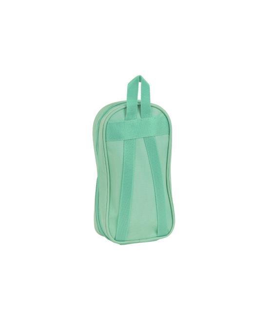 Plumier escolar safta blackfit8 \"turquesa\" mochila con 4 portatodos vacíos 120x50x230 mm