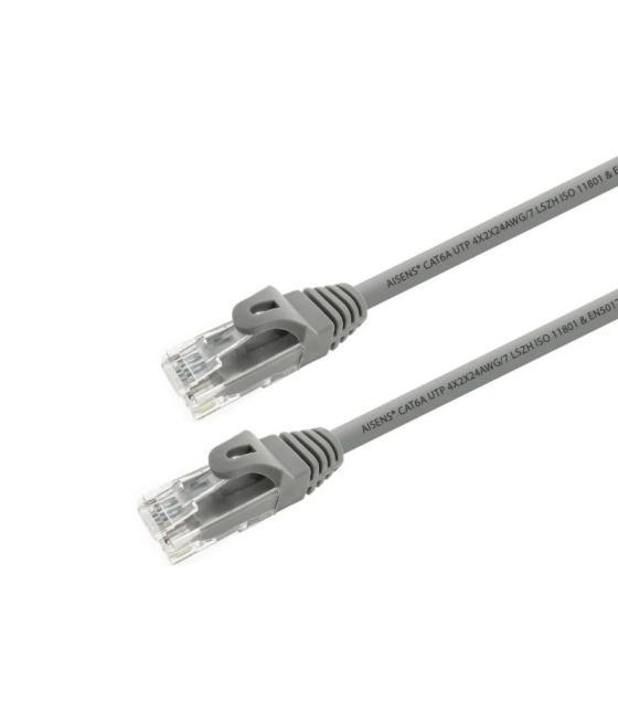 Aisens latiguillo rj45 cat.6a utp gris 3.0m