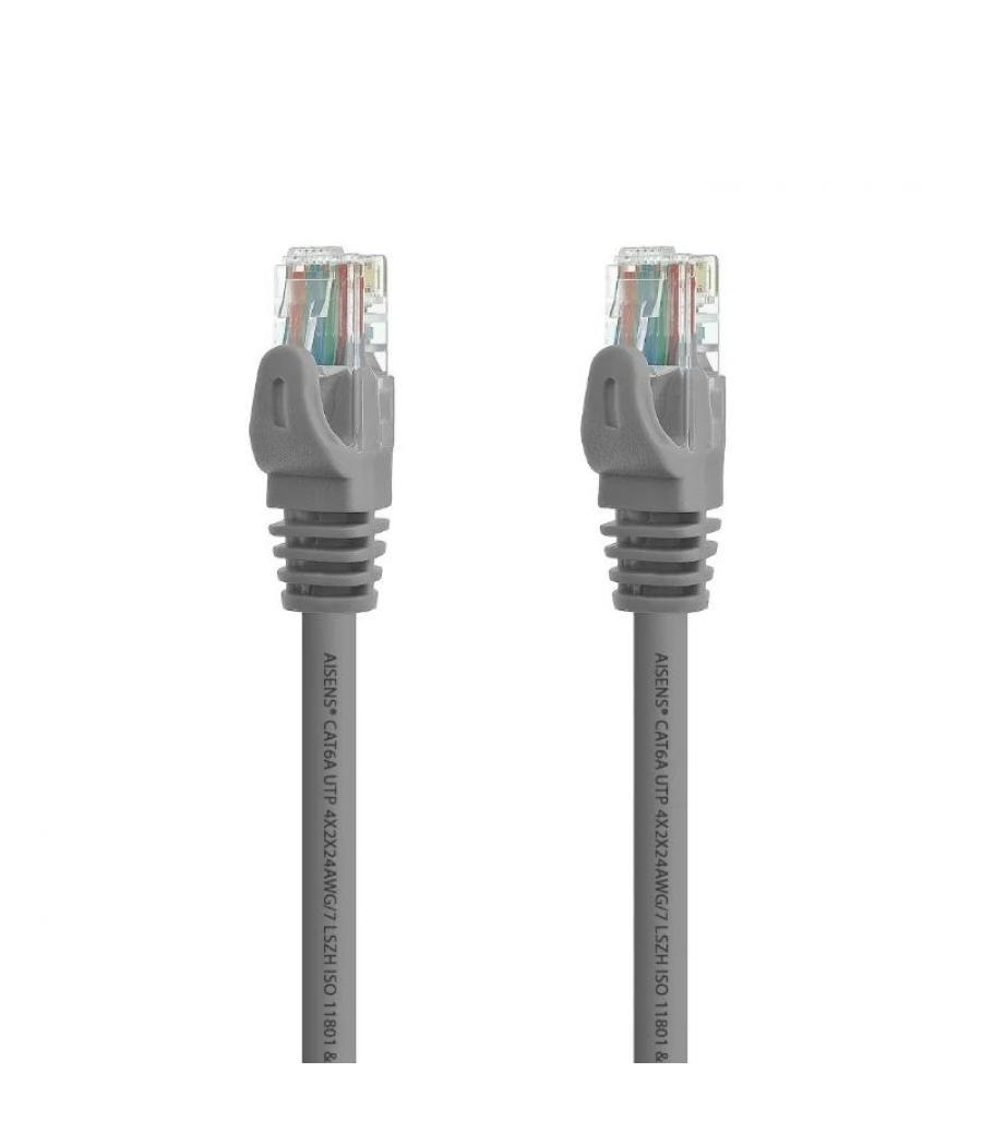 Aisens latiguillo rj45 cat.6a utp gris 3.0m