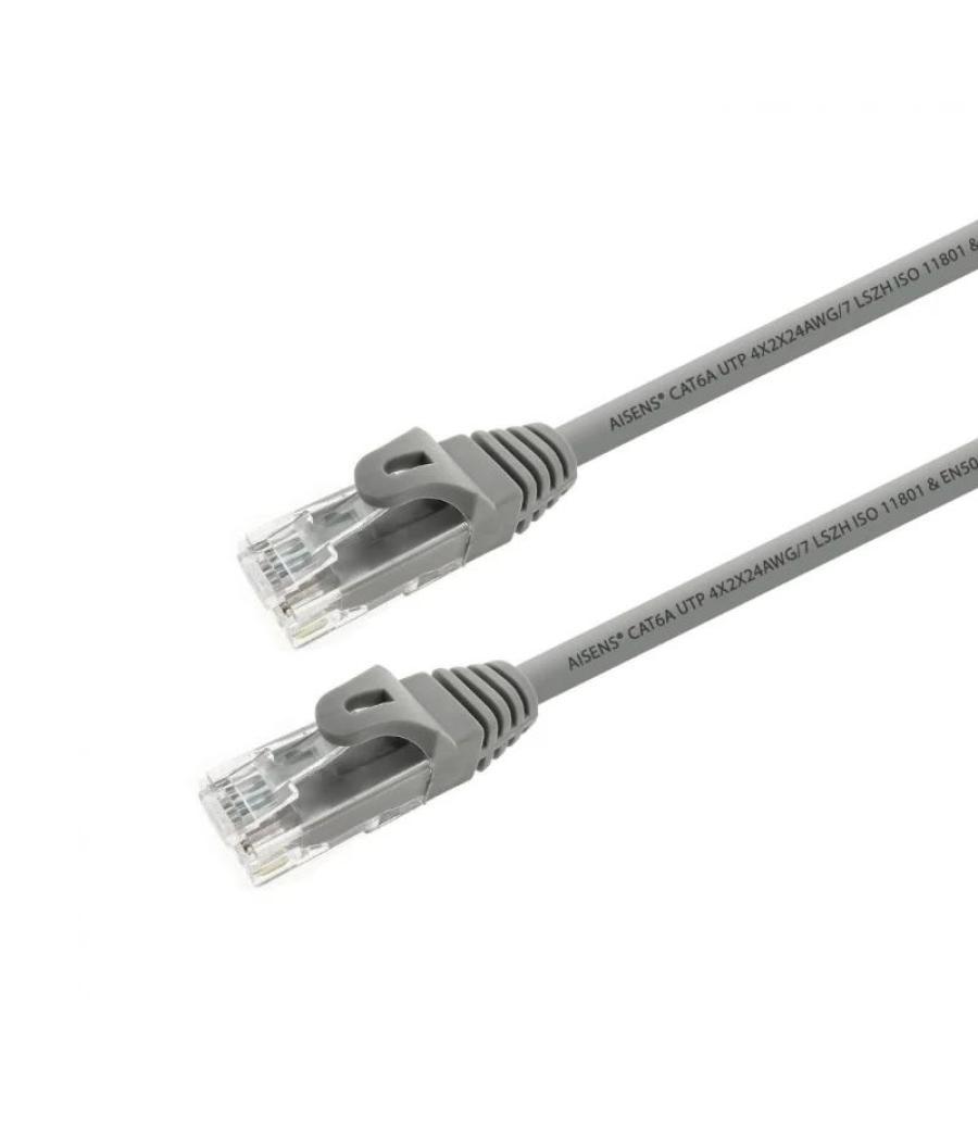 Aisens latiguillo rj45 cat.6a utp gris 5.0m