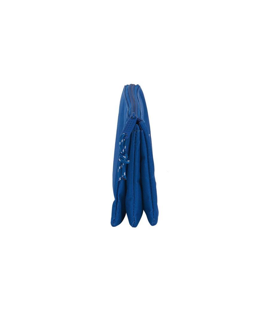 Bolso escolar safta portatodo blackfit8 \"oxford\" triple 220x30x120 mm