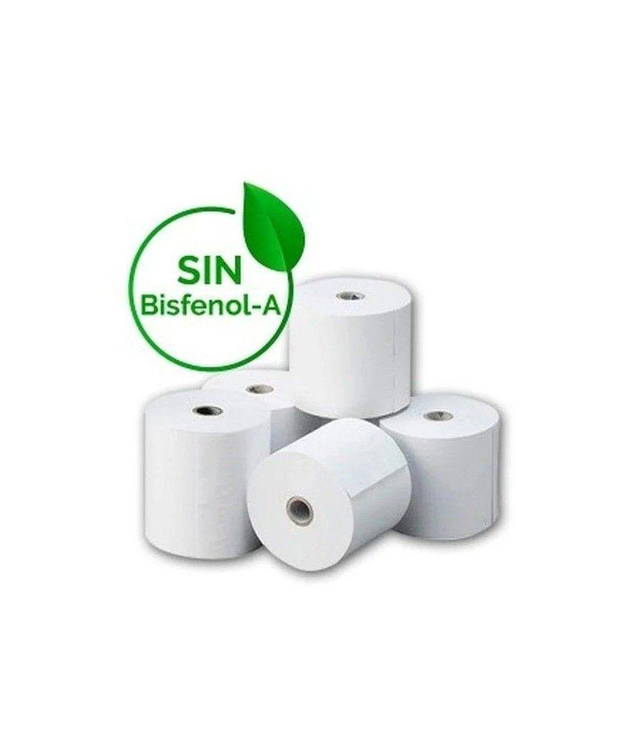 Rollo papel térmico genérico 57x50 10u bpa/ 57 x 50mm/ 10 unidades - Imagen 1