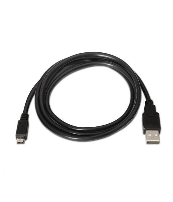 Aisens cable usb 2.0 tipo a/m-micro b/m negro 1.8m