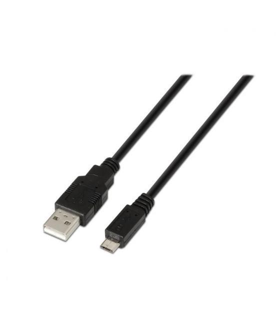 Aisens cable usb 2.0 tipo a/m-micro b/m negro 1.8m