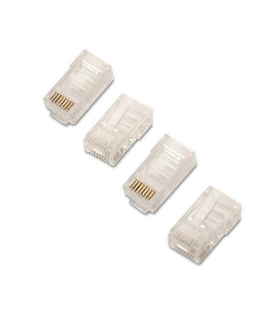 Aisens conector rj45 8 hilos cat.6 awg24 (10 uds)
