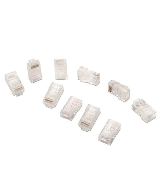 Aisens conector rj45 8 hilos cat.6 awg24 (10 uds)