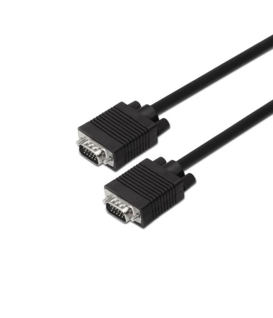 Aisens cable svga hdb15/m-hdb 15/m negro 1.8m