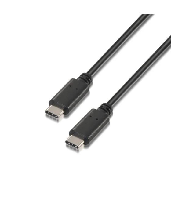 Aisens cable usb 2.0 3a c/m-c/m negro 3.0m