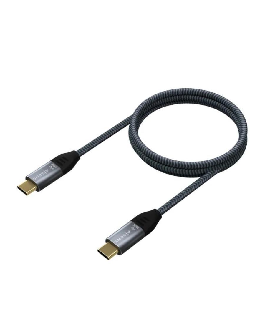 Aisens cable usb 3.2 gen2x2 8k c/m-c/m gris 0.6m