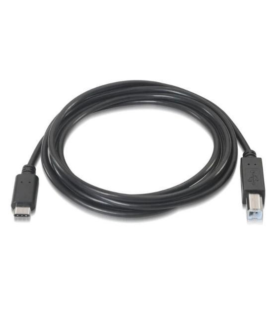 Aisens cable usb 2.0 3a c/m-b/m negro 2.0m