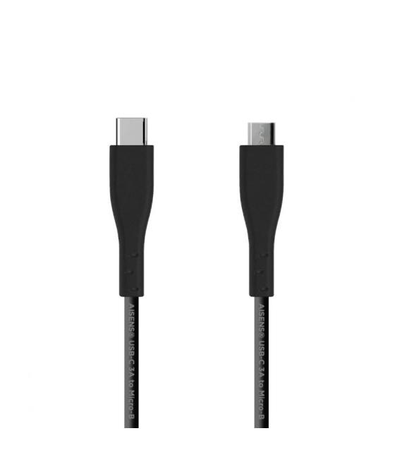 Aisens cable usb 2.0 3a c/m-micro b/m negro 2.0m