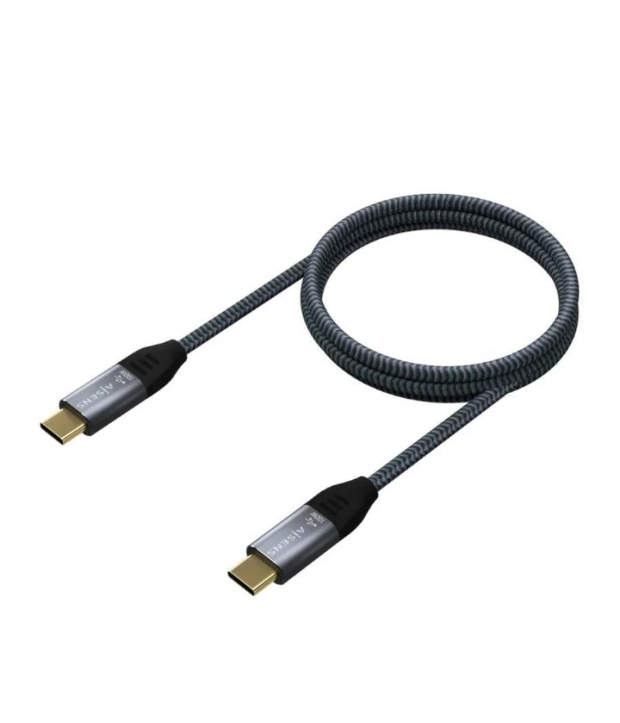 Aisens cable usb 2.0 alu 5a e-mark cm-cm gris 2.0m