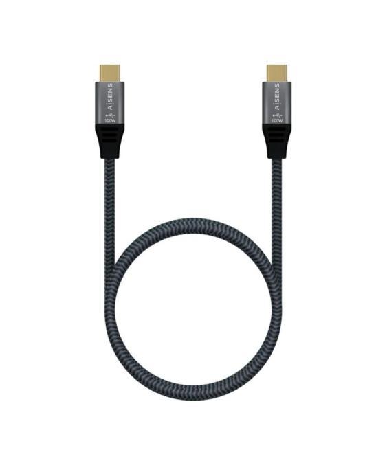 Aisens cable usb 2.0 alu 5a e-mark cm-cm gris 2.0m