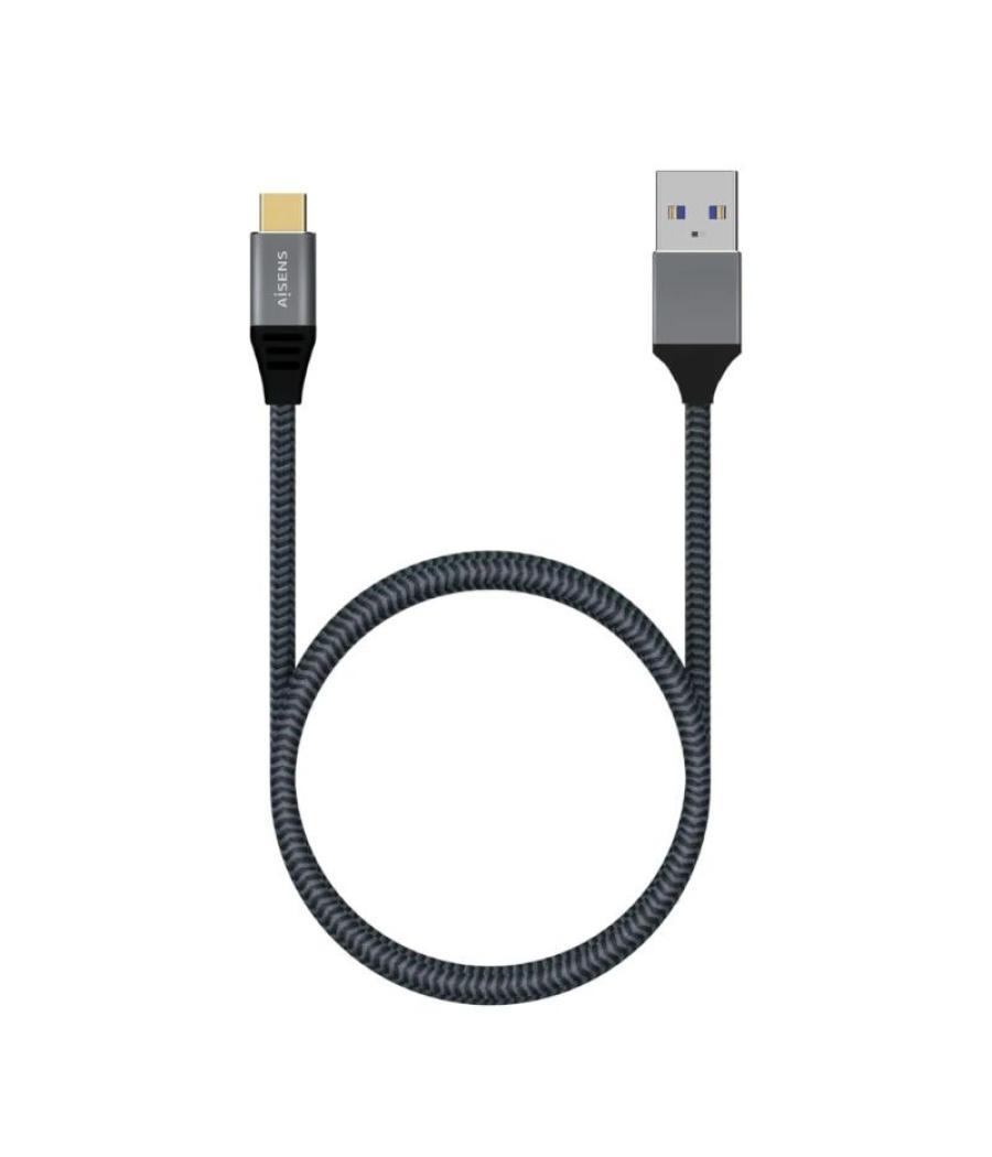 Aisens cable usb 3.1 gen2 alu 3a cm-am gris 1.5m