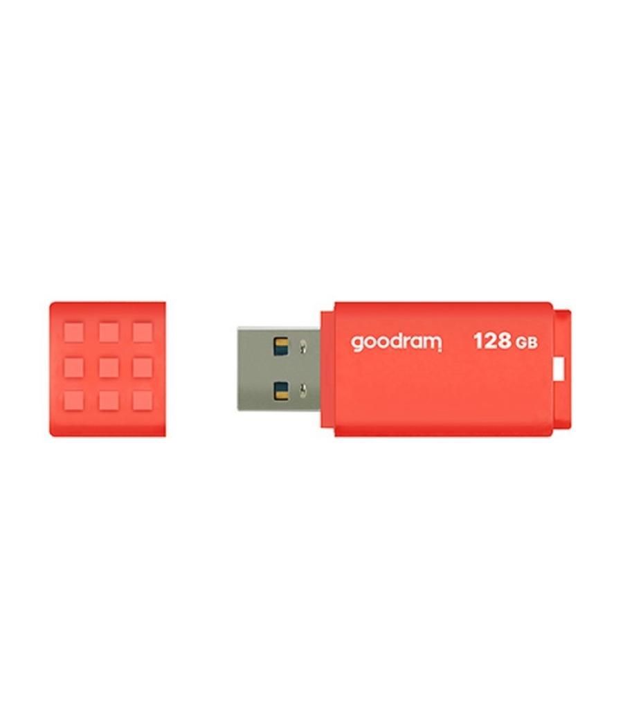 Goodram ume3 lápiz usb 128gb usb 3.0 naranja