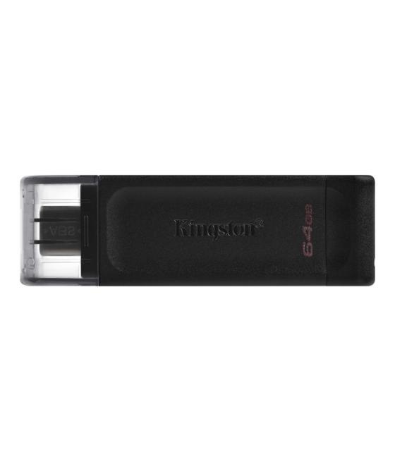 Kingston datatraveler dt70 64gb usb c 3.2 negro