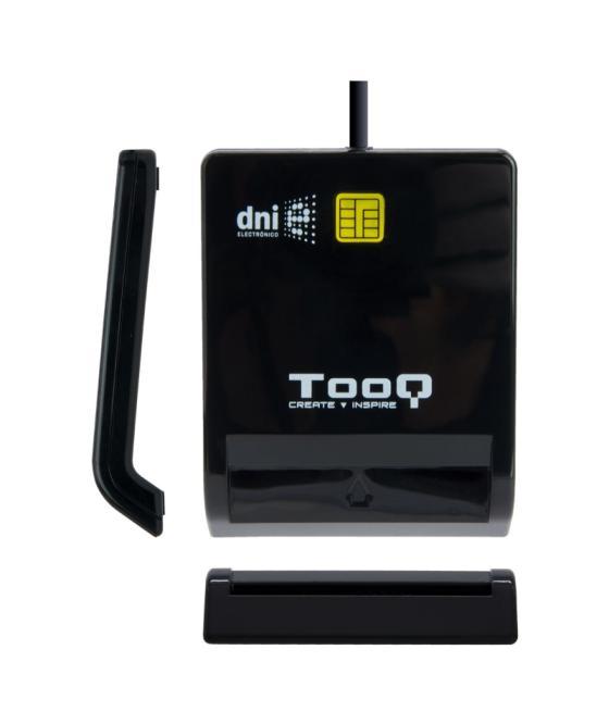 Tooq lector de tarjetas dnie usb 2.0 negro