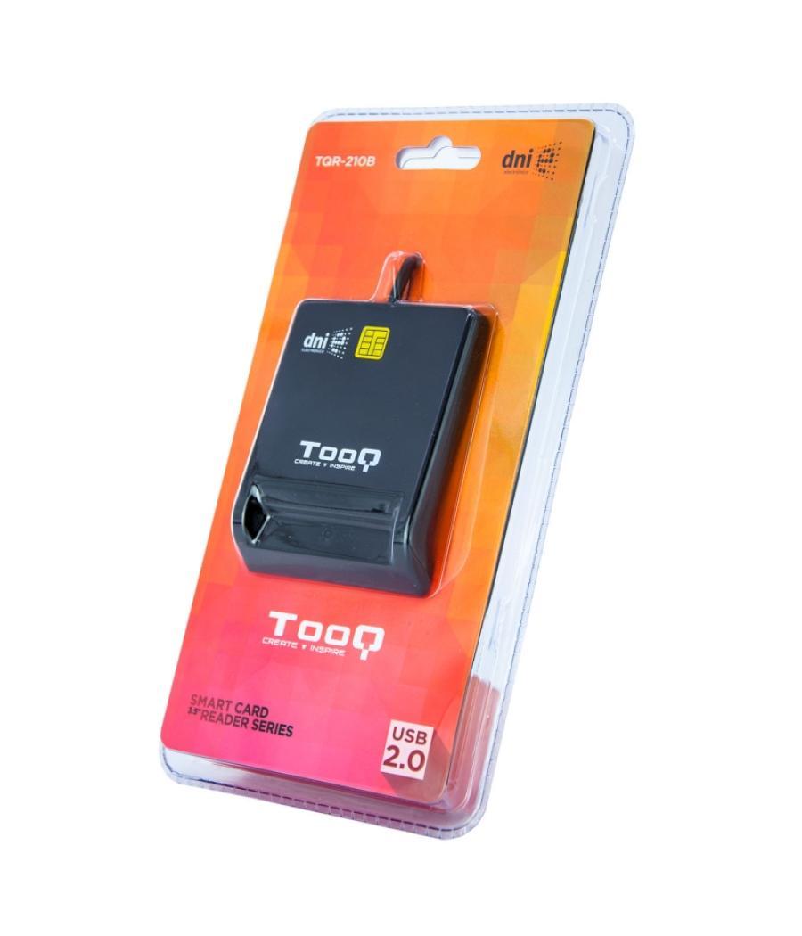 Tooq lector de tarjetas dnie usb 2.0 negro